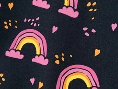 Name It dark navy rainbow sweatshirt